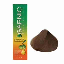 کیت رنگ مو گارنیک (Garnic) شماره 4.68 رنگ قهوه‌ای ماهگونی