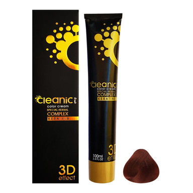 رنگ مو کلینیک کیندی (Cleanic Kindii) شماره 7.44 رنگ مسی متوسط حجم 100 میلی‌لیتر