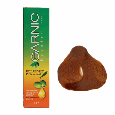 کیت رنگ مو گارنیک (Garnic) شماره 7.4 رنگ مسی تیره
