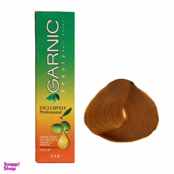 کیت رنگ مو گارنیک (Garnic) شماره 9.4 رنگ بلوند مسی روشن