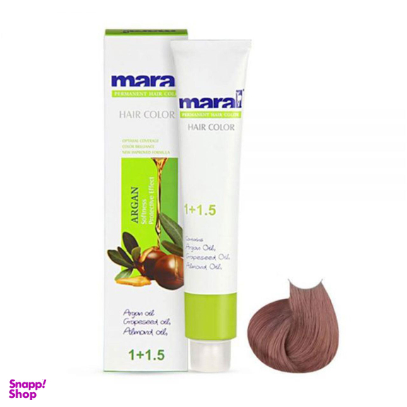 رنگ مو مارال شماره 7.85 حجم 100 میلی لیتررنگ بلوند نسکافهای متوسط