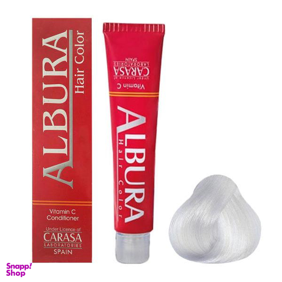 واریاسیون آلبورا (Albura) شماره E20-0.00 رنگ روشن کننده حجم 15 میلی‌ لیتر