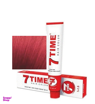 واریاسیون مو سون تایم (7Time) شماره E15 رنگ قرمز حجم 100 میلی‌لیتر