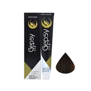 رنگ مو جیپسی (Gepsy) شماره 4 رنگ قهوه ای متوسط حجم 100 میلیلیتر