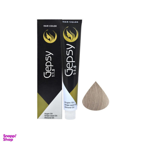 رنگ مو جیپسی (Gepsy) شماره 10 رنگ بلوند پلاتینه حجم 100 میلی‌لیتر