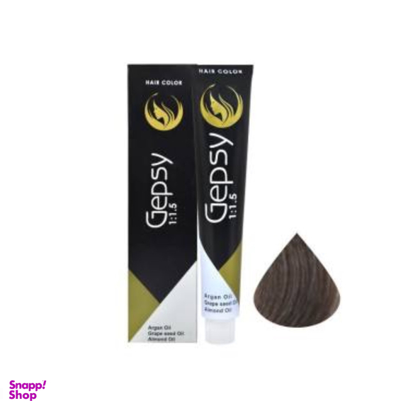 رنگ مو جیپسی (Gepsy) شماره 6.1 رنگ بلوند دودی تیره حجم 100 میلی‌لیتر