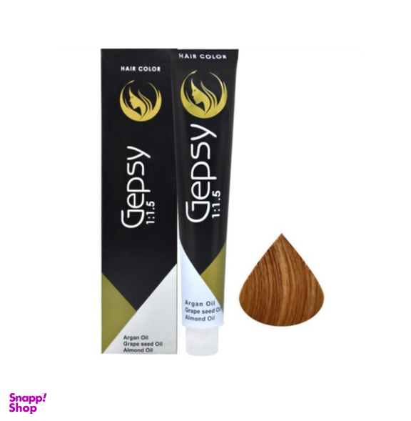 رنگ مو جیپسی (Gepsy) شماره 8.3 رنگ بلوند طلایی روشن حجم 100 میلی‌لیتر