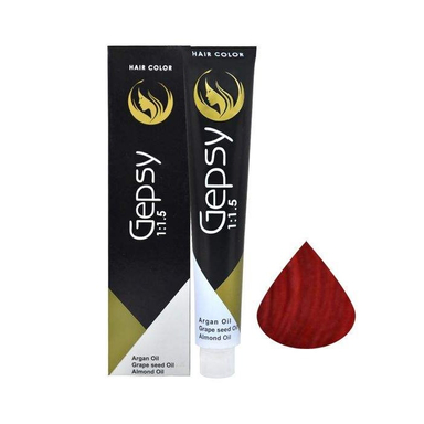 رنگ مو جیپسی (Gepsy) شماره 7.5 رنگ آلبالویی خیلی روشن حجم 100 میلی‌لیتر