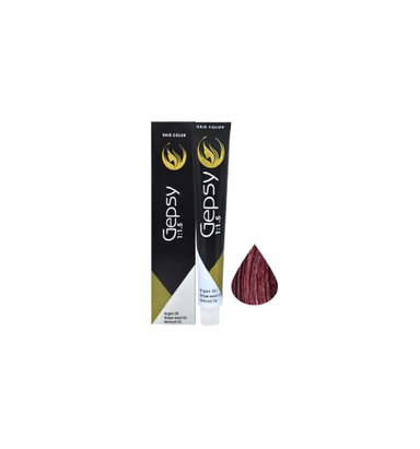 رنگ مو جیپسی (Gepsy) شماره 6.65 رنگ یاقوتی حجم 100 میلی‌لیتر