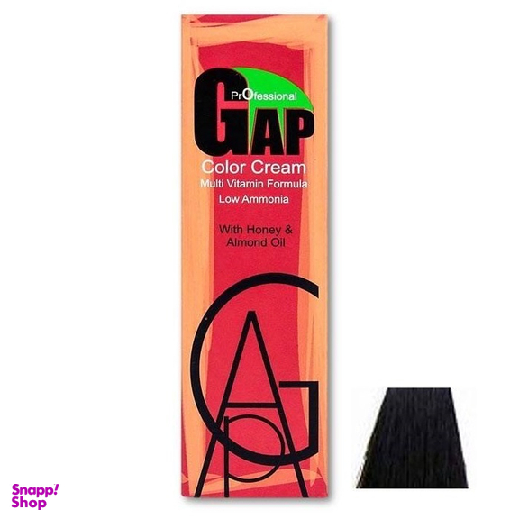 رنگ مو گپ (Gap) شماره 4.1 رنگ قهوه ای متوسط حجم 100 میلی‌لیتر
