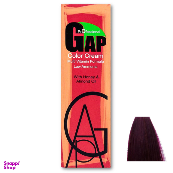 رنگ مو گپ (Gap) شماره 6.99 رنگ بلوند بنفش تیره حجم 100 میلی‌لیتر