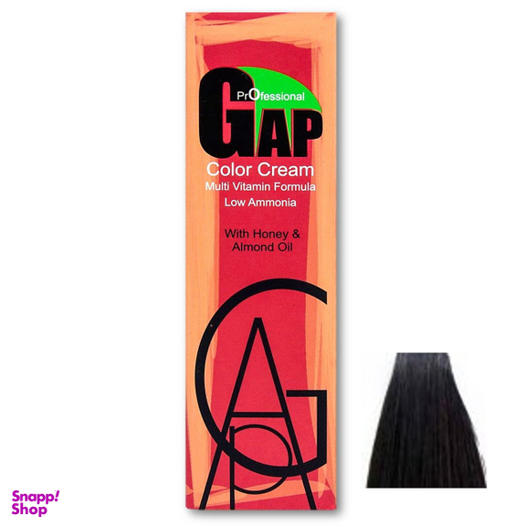 رنگ مو گپ (Gap) شماره 5.1 رنگ خاکستری روشن حجم 100 میلی‌لیتر
