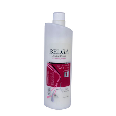 اکسیدان کرم بلگا (Belga) کد 20 شش درصدی حجم 750 میلی‌لیتر