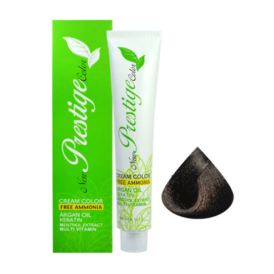رنگ مو نیو پرستژ کالر (New Prestige Color) شماره 5.1 رنگ قهوه ای خاکستری روشن حجم 100 میلی‌لیتر