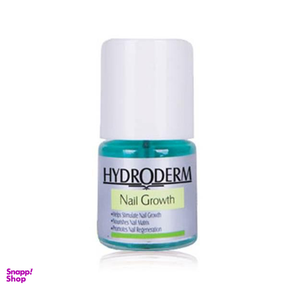 محلول تقویتی ناخن هیدرودرم (Hydroderm) مدل Nail Growth حجم 8 میلی‌لیتر