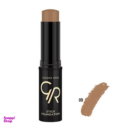 کرم پودر گلدن رز (GoldenRose) مدل استیک کد 09