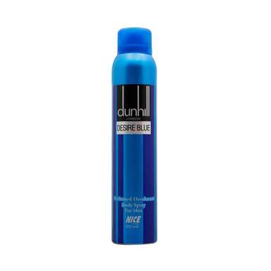 اسپری خوشبو کننده بدن مردانه نایس پاپت مدل Dunhill Desire Blue حجم 200 میلی‌‌ لیتر
