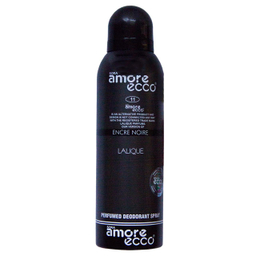 اسپری مردانه آمور اکو (Amore Ecco) مدل Lalique Enser Noir حجم 200 میلی‌‌ لیتر