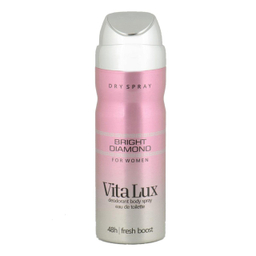 اسپری زنانه ویتالوکس (Vita Lux) مدل bright dimond حجم 200 میلی‌‌لیتر