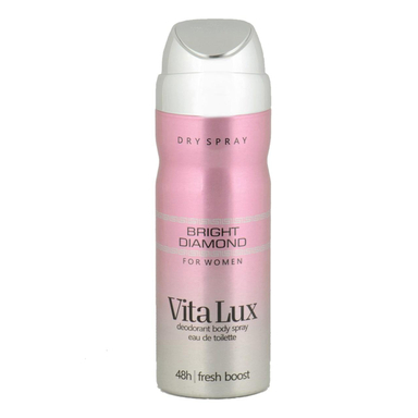 اسپری زنانه ویتالوکس (Vita Lux) مدل bright dimond حجم 200 میلیلیتر