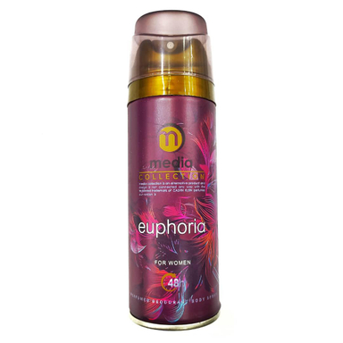 اسپری بدن زنانه مدیا (Media) مدل euphoria حجم 200 میلی‌‌لیتر