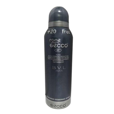 اسپری بدن مردانه سکو (Secco) مدل Bvlgari Aqua حجم 200 میلی‌‌لیتر