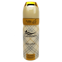 اسپری خوشبوکننده دیودورانت لمسر (Lemser) مدل FLORA BY GUCCI حجم 200 میلی‌‌لیتر