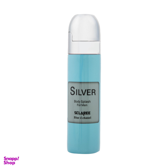 اسپری خوشبو کننده بدن مردانه اسکلاره (Sclaree) مدل Silver حجم 250 میلیلیتر