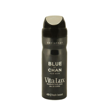 اسپری مردانه ویتالوکس (Vita Lux) مدل chanble blue حجم 200 میلیلیتر