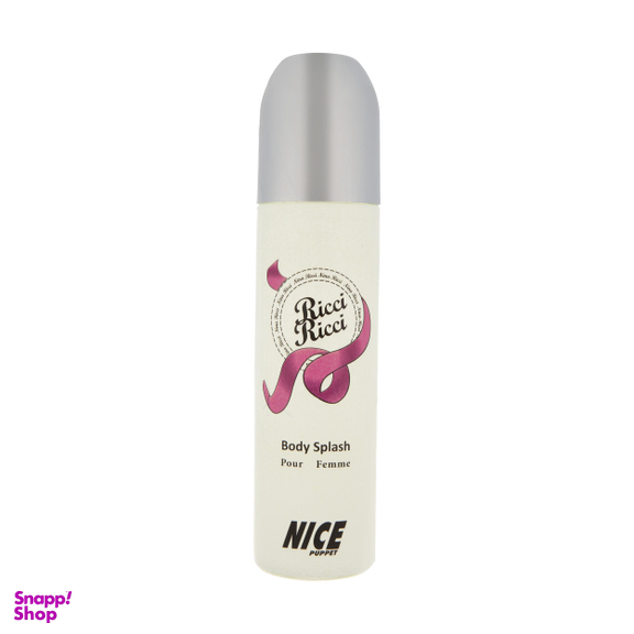 اسپری خوشبو کننده بدن زنانه نایس (Nice) مدل Ricci Ricci حجم 250 میلی‌‌لیتر