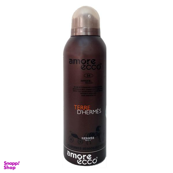 اسپری مردانه آمور اکو (Amore Ecco) مدل Terre D Hermes حجم 200 میلی‌‌ لیتر
