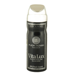 اسپری مردانه ویتالوکس (Vita Lux) مدل pour homm حجم 200 میلی‌‌لیتر