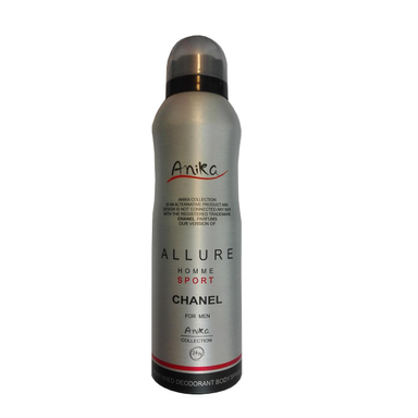 اسپری مردانه آنیکا (Anika) مدل Allure homme sport حجم 200 میلی‌‌لیتر