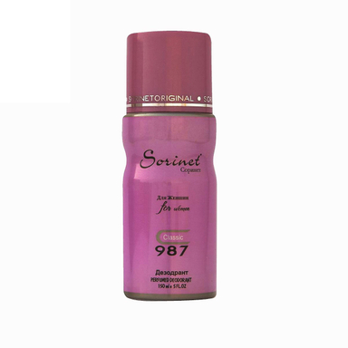 اسپری خوشبو کننده بدن زنانه سورینت (Sorient) مدل CHANEL شماره 987 حجم 150 میلی‌‌لیتر