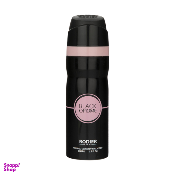 اسپری بدن رودیر (Rodier) مدل Black opiome حجم 200 میلی‌‌لیتر