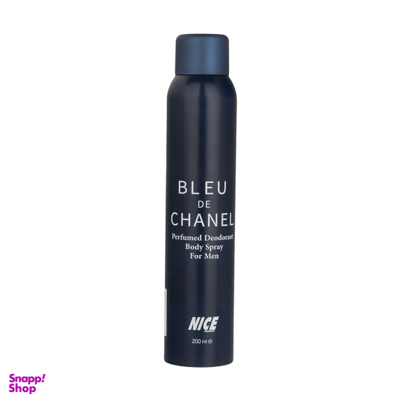 اسپری بدن مردانه نایس پاپت (Nice Puppet) مدل Blue De Chanel حجم 200 میلی‌‌لیتر