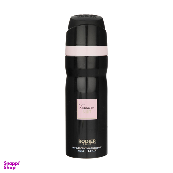 اسپری بدن رودیر (Rodier) مدل Nuit حجم 200 میلی‌‌لیتر