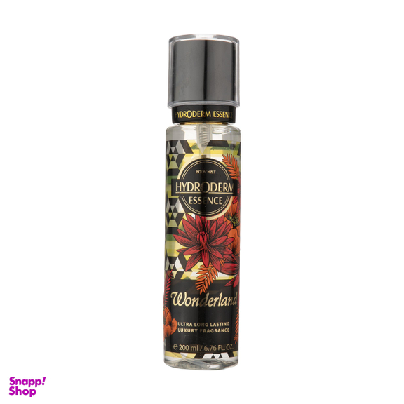 بادی میست زنانه هیدرودرم (Hydroderm) مدل Wonderland حجم 200 میلی‌‌لیتر