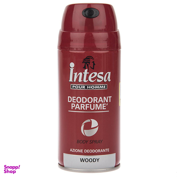 اسپری مردانه اینتسا (Intesa) مدل Pour Homme Woody حجم 150 میلی‌‌لیتر