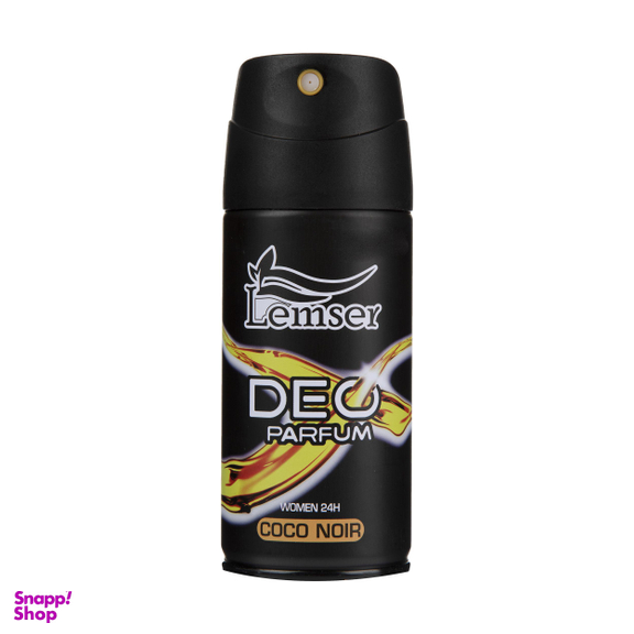 اسپری خوشبو کننده بدن زنانه لمسر (Lemser) مدل Coco Noir حجم 150 میلی‌‌لیتر