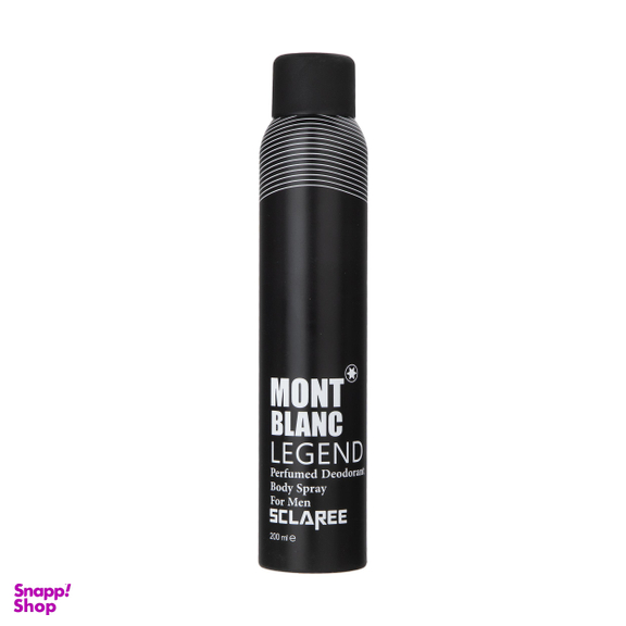 اسپری بدن مردانه اسکلاره مدل Mont Blanc حجم 200 میلی‌‌ لیتر