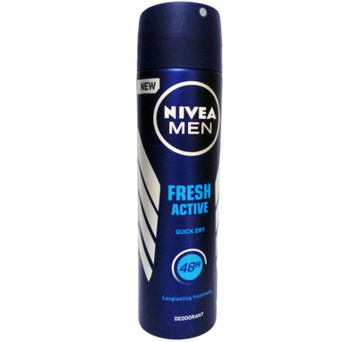 اسپری مردانه نیوآ (Nivea) مدل Fresh Active حجم 150 میلی‌‌ لیتر