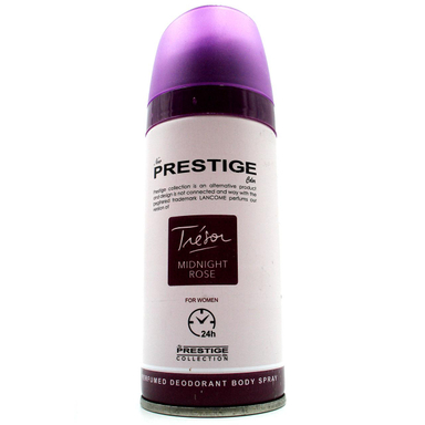 اسپری خوشبو کننده بدن زنانه پرستیژ (Prestige) مدل Tresor Midnight Rose حجم 150 میلی‌‌لیتر