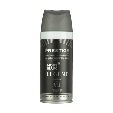اسپری خوشبو کننده بدن مردانه پرستیژ مدل MONT BLANC LEGEND حجم 150 میلی‌ لیتر
