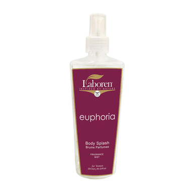 بادی اسپلش زنانه ایفوریا لابورن (Laboren) مدل euphoria حجم 250 میلی‌لیتر