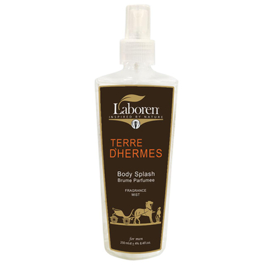 بادی اسپلش مردانه تق هرمس لابورن (Laboren) مدل Terre D'Hermes حجم 250 میلی‌لیتر