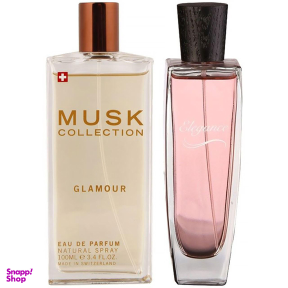 پک دو عددی ادوپرفیوم زنانه استاویتا (Stavita) مدل Elegance + ادوپرفیوم زنانه ماسک کالکشن مدل Glamour حجم 100 میلی‌لیتر