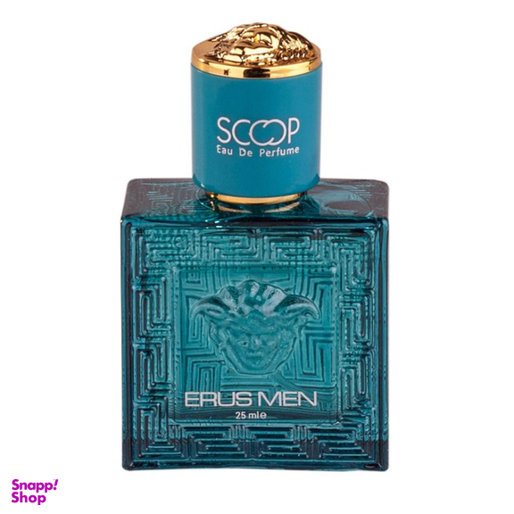 عطر جیبی مردانه اسکوپ (Scoop) مدل Erus Men حجم 25 میلی‌ لیتر