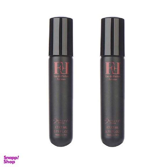 عطر جیبی مردانه ژک ساف مدل FF حجم 22 میلی‌لیتر بسته 2 عددی