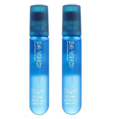 عطر جیبی مردانه ژک ساف (Jacsaf) مدل داوینچی حجم 22 میلی‌لیتر بسته 2 عددی